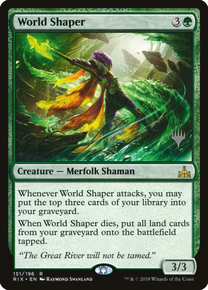 World Shaper (Promo Pack) [Rivals of Ixalan Promos] | Game Master's Emporium (The New GME)