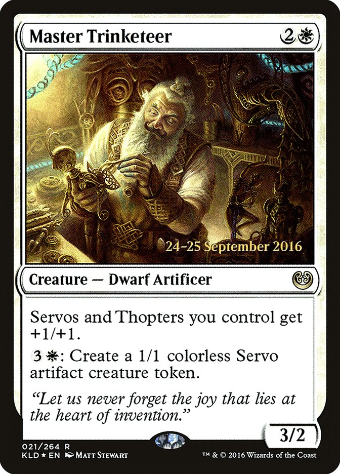 Master Trinketeer [Kaladesh Prerelease Promos] | Game Master's Emporium (The New GME)