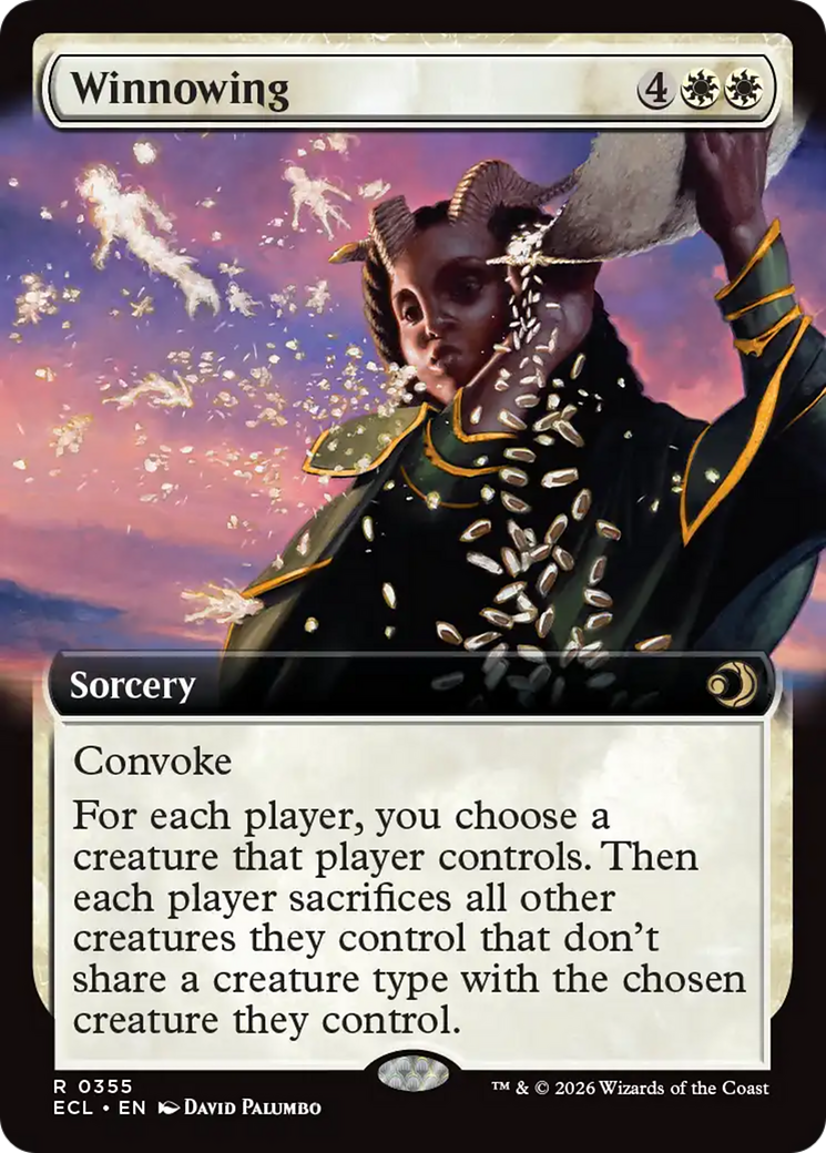 Winnowing (Extended Art) [Lorwyn Eclipsed] | Game Master's Emporium (The New GME)