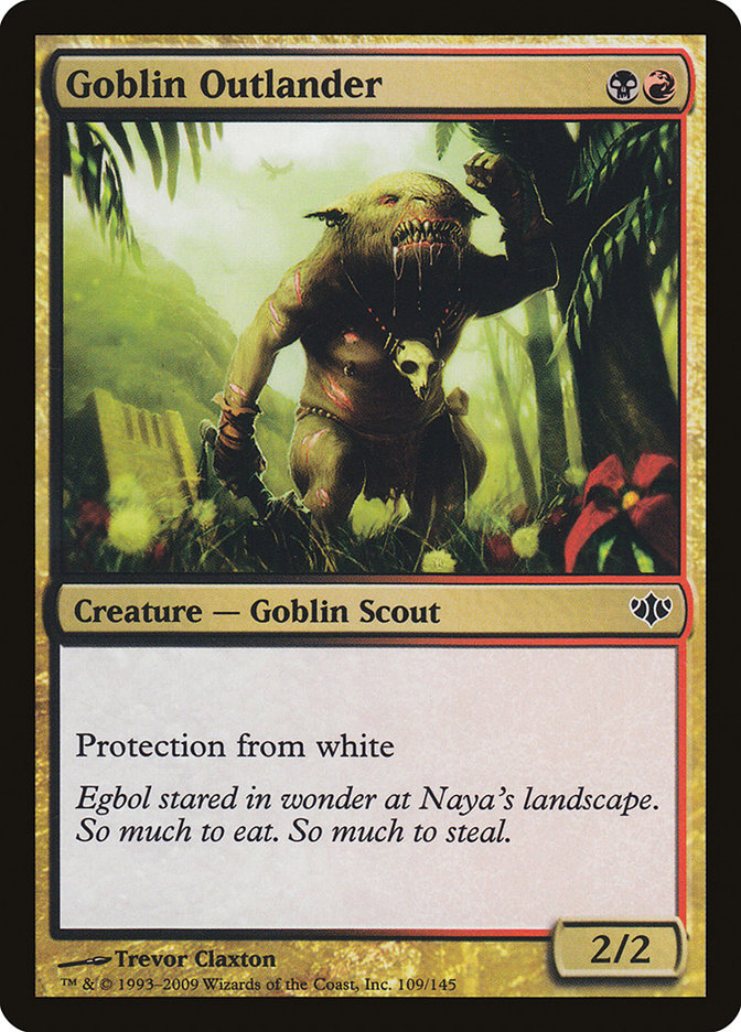 Goblin Outlander [Conflux] | Game Master's Emporium (The New GME)