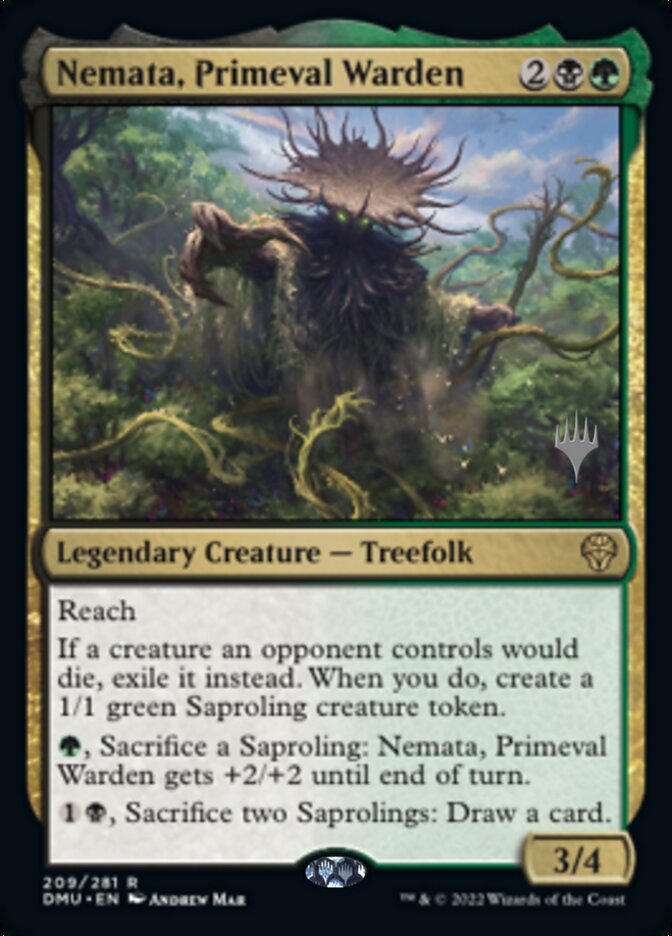 Nemata, Primeval Warden (Promo Pack) [Dominaria United Promos] | Game Master's Emporium (The New GME)