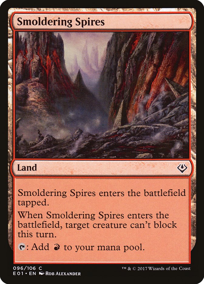 Smoldering Spires [Archenemy: Nicol Bolas] | Game Master's Emporium (The New GME)