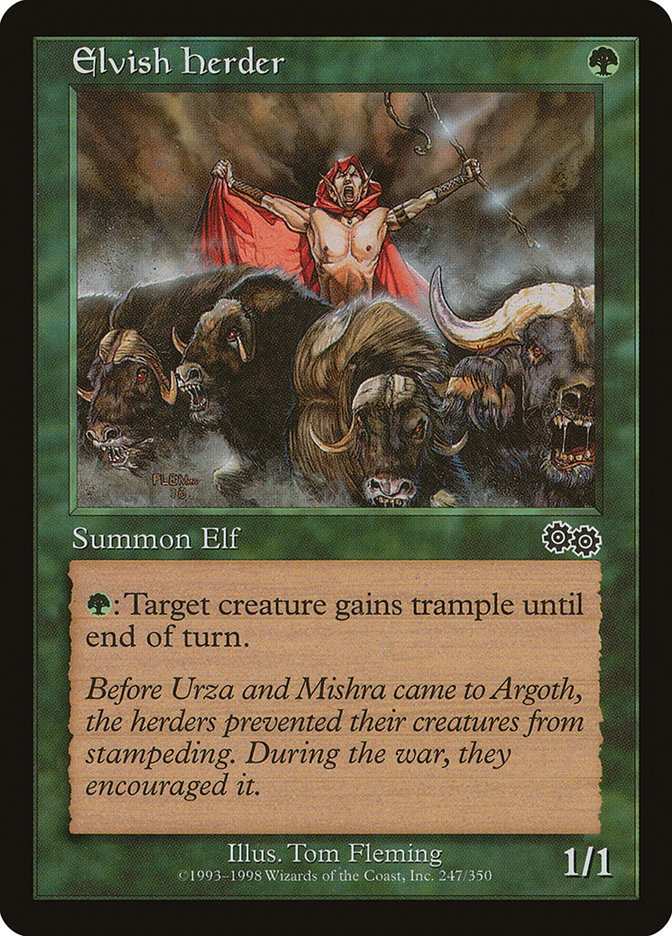 Elvish Herder [Urza's Saga] | Game Master's Emporium (The New GME)