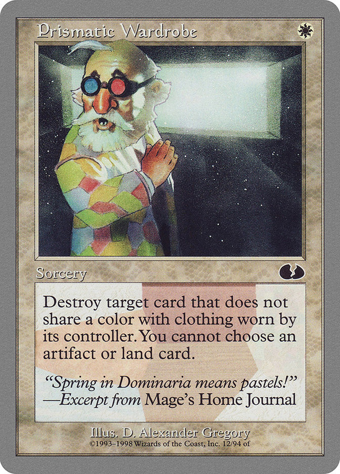 Prismatic Wardrobe [Unglued] | Game Master's Emporium (The New GME)
