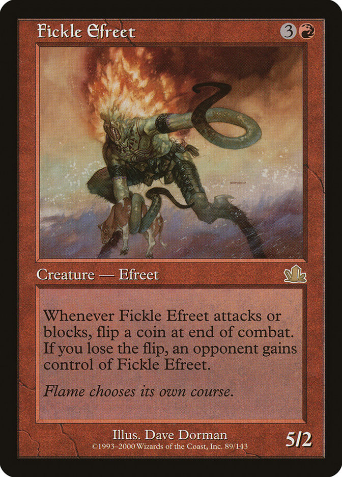 Fickle Efreet [Prophecy] | Game Master's Emporium (The New GME)