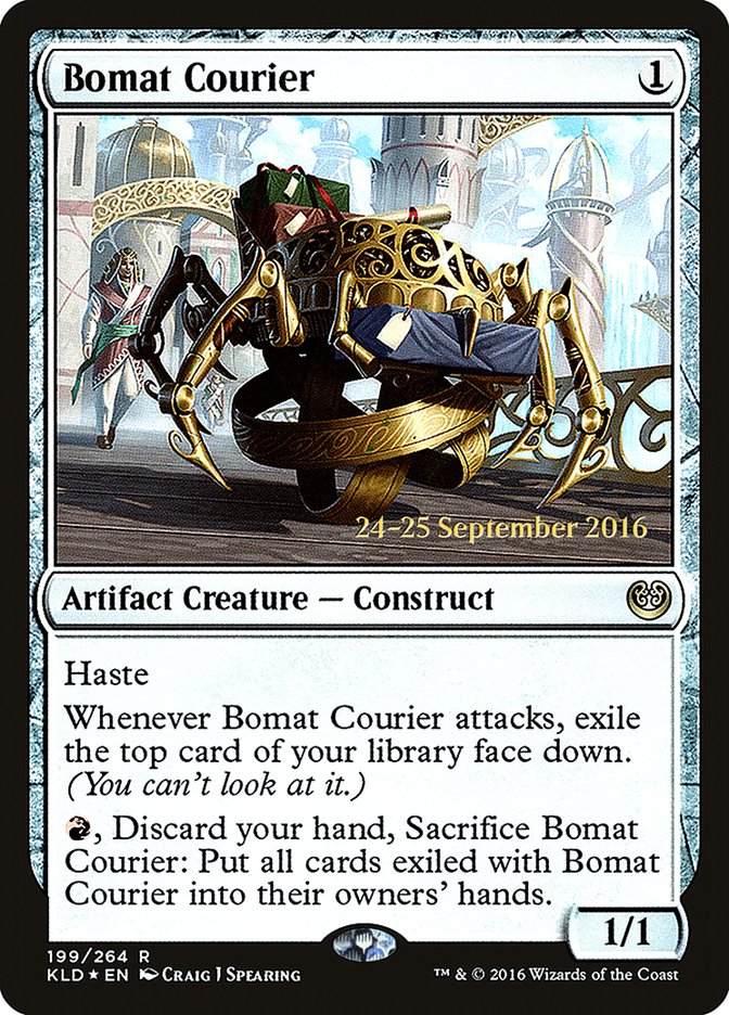 Bomat Courier [Kaladesh Prerelease Promos] | Game Master's Emporium (The New GME)
