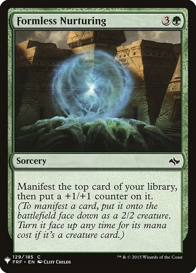 Formless Nurturing [Mystery Booster] | Game Master's Emporium (The New GME)
