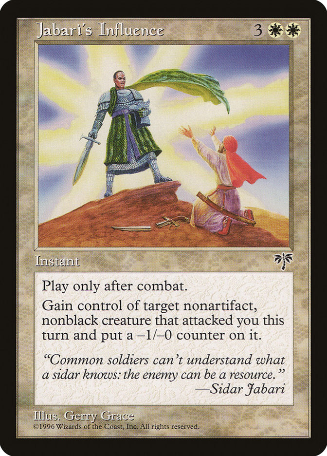 Jabari's Influence [Mirage] | Game Master's Emporium (The New GME)