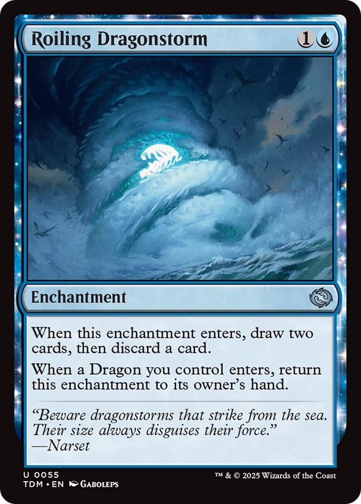 Roiling Dragonstorm [Tarkir: Dragonstorm] | Game Master's Emporium (The New GME)