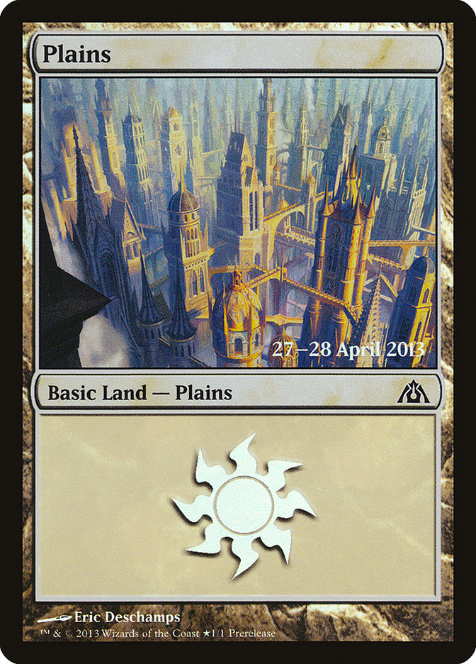 Plains (157) [Dragon's Maze Prerelease Promos] | Game Master's Emporium (The New GME)