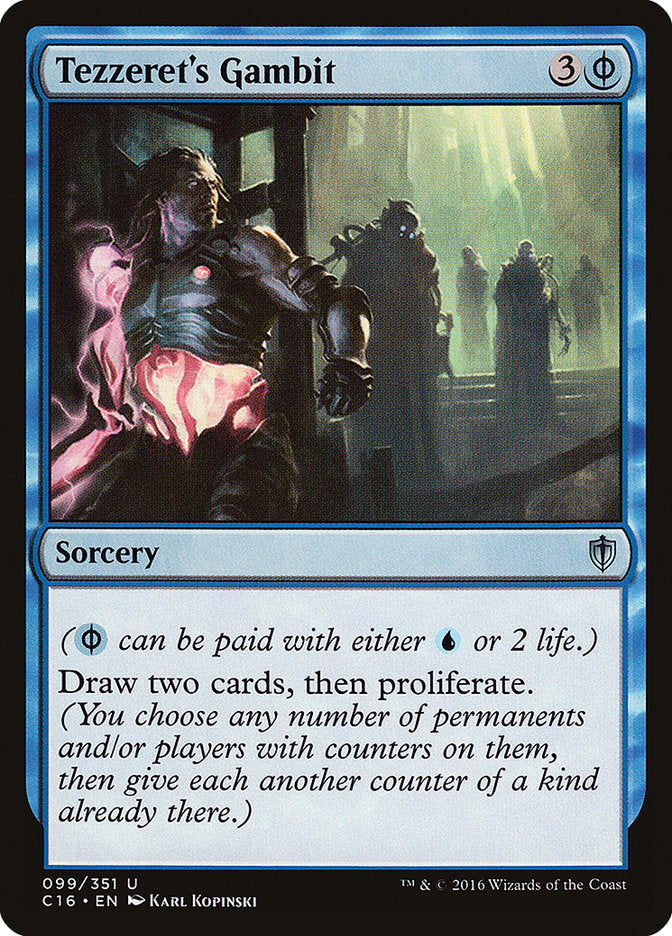 Tezzeret's Gambit [Commander 2016] | Game Master's Emporium (The New GME)