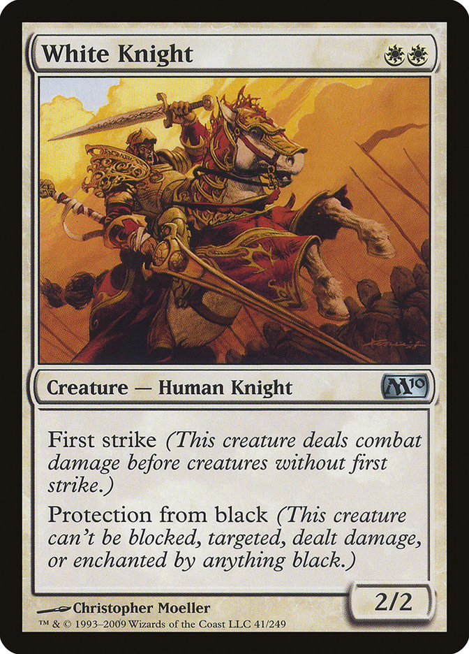White Knight [Magic 2010] | Game Master's Emporium (The New GME)