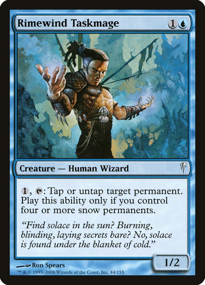 Rimewind Taskmage [Coldsnap] | Game Master's Emporium (The New GME)