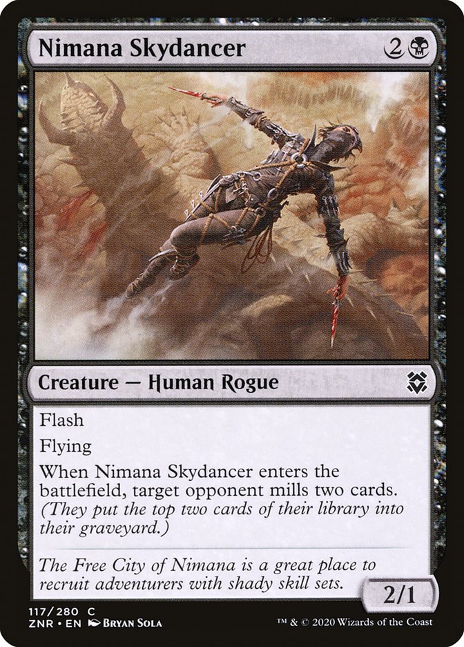 Nimana Skydancer [Zendikar Rising] | Game Master's Emporium (The New GME)