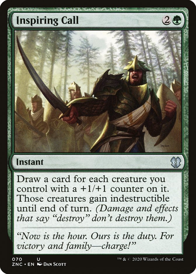 Inspiring Call [Zendikar Rising Commander] | Game Master's Emporium (The New GME)