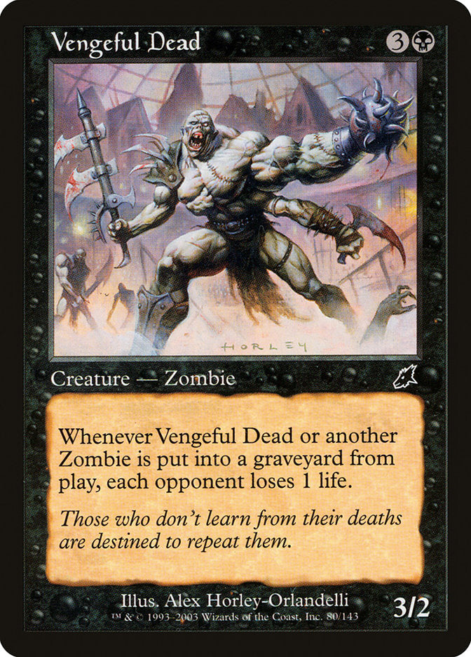 Vengeful Dead [Scourge] | Game Master's Emporium (The New GME)