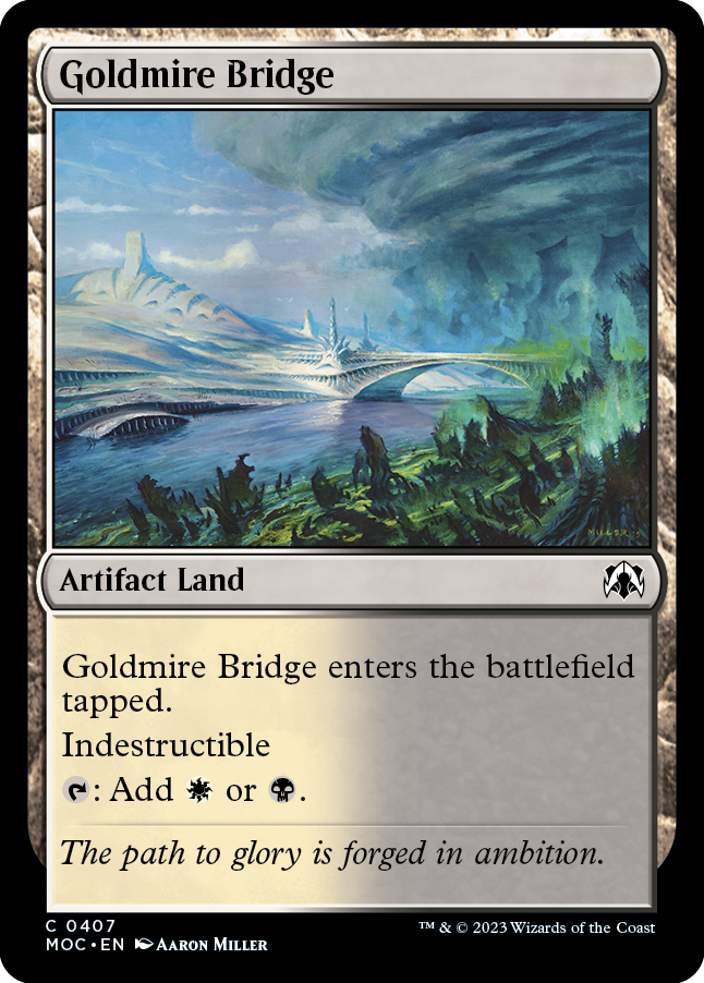 Goldmire Bridge [March of the Machine Commander] | Game Master's Emporium (The New GME)