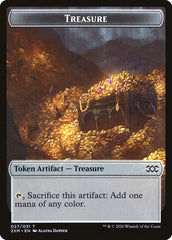 Angel // Treasure Double-Sided Token [Double Masters Tokens] | Game Master's Emporium (The New GME)