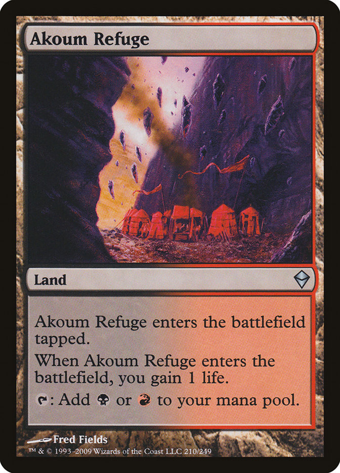 Akoum Refuge [Zendikar] | Game Master's Emporium (The New GME)