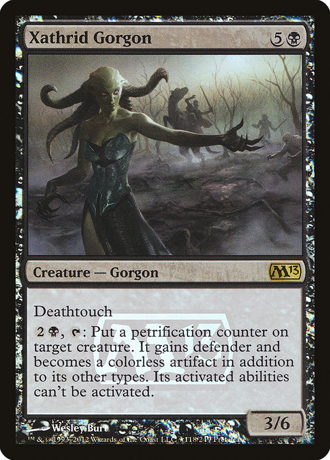 Xathrid Gorgon [Magic 2013 Prerelease Promos] | Game Master's Emporium (The New GME)