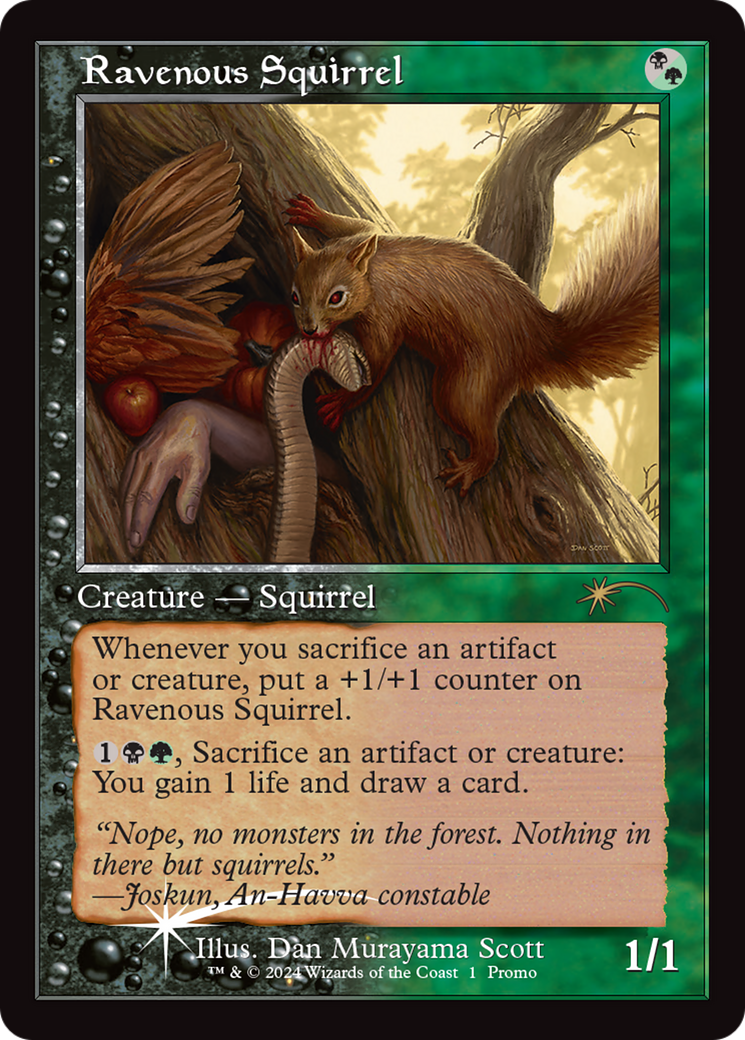 Ravenous Squirrel (Open House) [Wizards Play Network 2024] | Game Master's Emporium (The New GME)