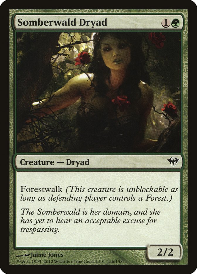 Somberwald Dryad [Dark Ascension] | Game Master's Emporium (The New GME)