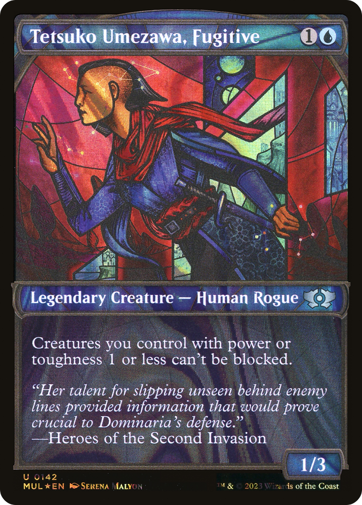 Tetsuko Umezawa, Fugitive (Halo Foil) [Multiverse Legends] | Game Master's Emporium (The New GME)