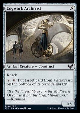 Cogwork Archivist [Strixhaven: School of Mages] | Game Master's Emporium (The New GME)