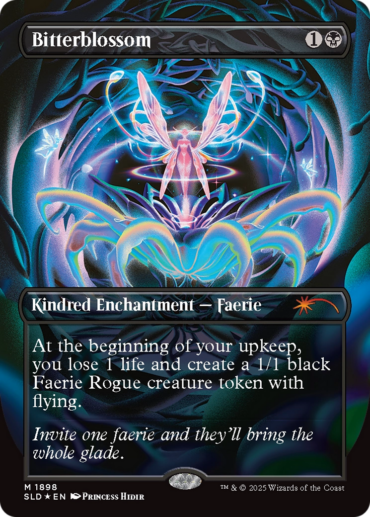 Bitterblossom (Double Rainbow Foil) [Secret Lair Drop Series] | Game Master's Emporium (The New GME)