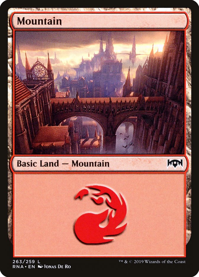 Mountain (263) [Ravnica Allegiance] | Game Master's Emporium (The New GME)