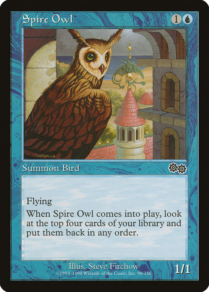 Spire Owl [Urza's Saga] | Game Master's Emporium (The New GME)