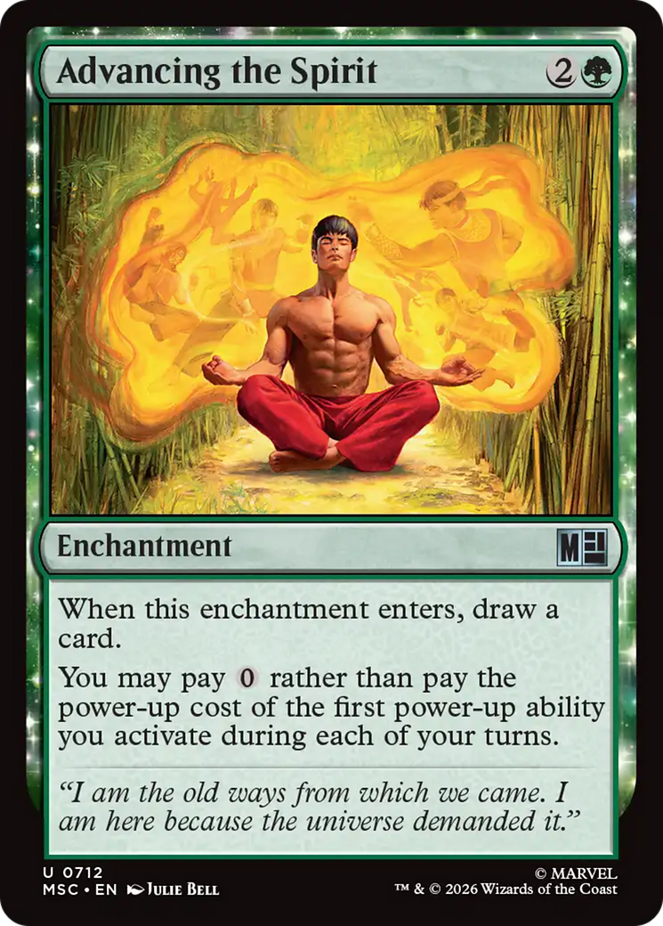 Advancing the Spirit [Marvel Super Heroes Commander] | Game Master's Emporium (The New GME)