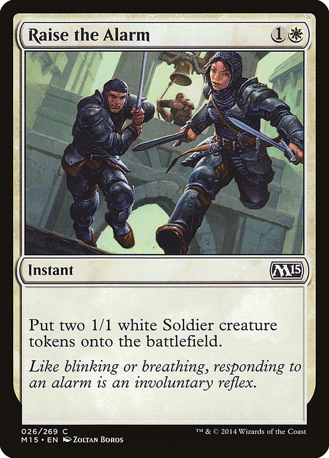 Raise the Alarm [Magic 2015] | Game Master's Emporium (The New GME)