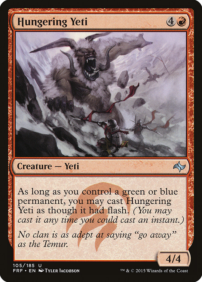 Hungering Yeti [Fate Reforged] | Game Master's Emporium (The New GME)