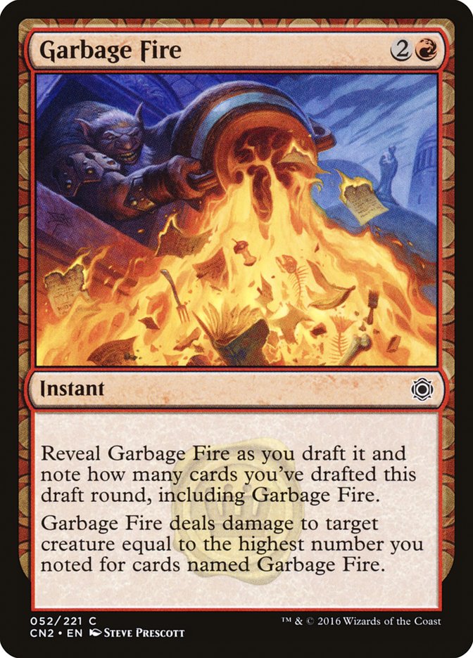 Garbage Fire [Conspiracy: Take the Crown] | Game Master's Emporium (The New GME)