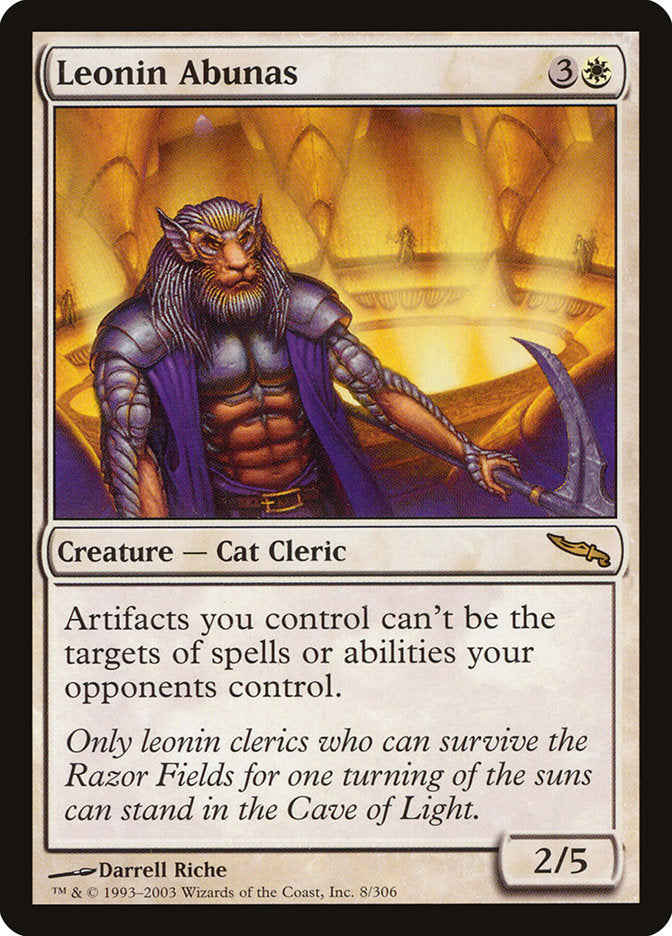 Leonin Abunas [Mirrodin] | Game Master's Emporium (The New GME)
