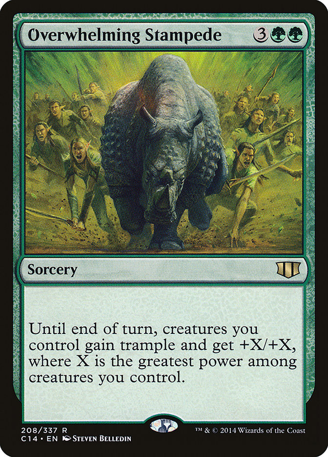 Overwhelming Stampede [Commander 2014] | Game Master's Emporium (The New GME)