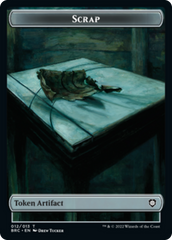 Scrap // Powerstone Double-Sided Token [The Brothers' War Commander Tokens] | Game Master's Emporium (The New GME)