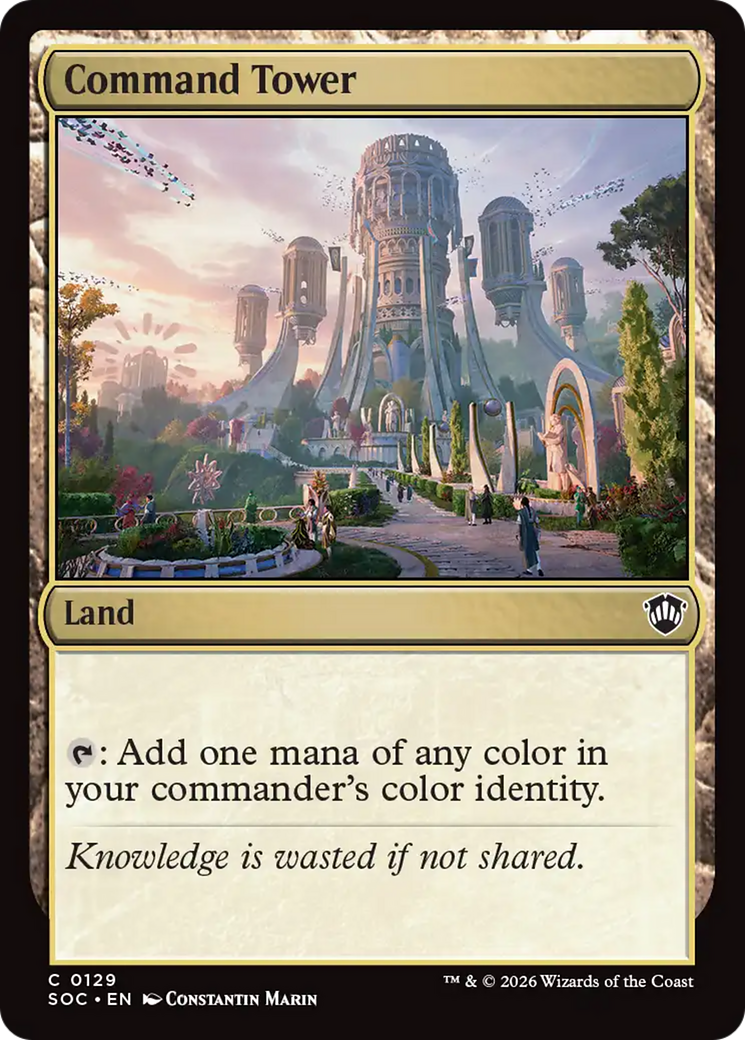 Command Tower [Secrets of Strixhaven Commander] | Game Master's Emporium (The New GME)