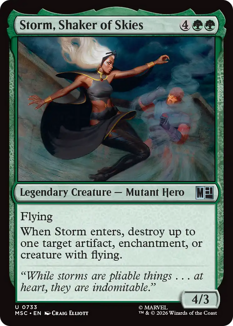 Storm, Shaker of Skies [Marvel Super Heroes Commander] | Game Master's Emporium (The New GME)