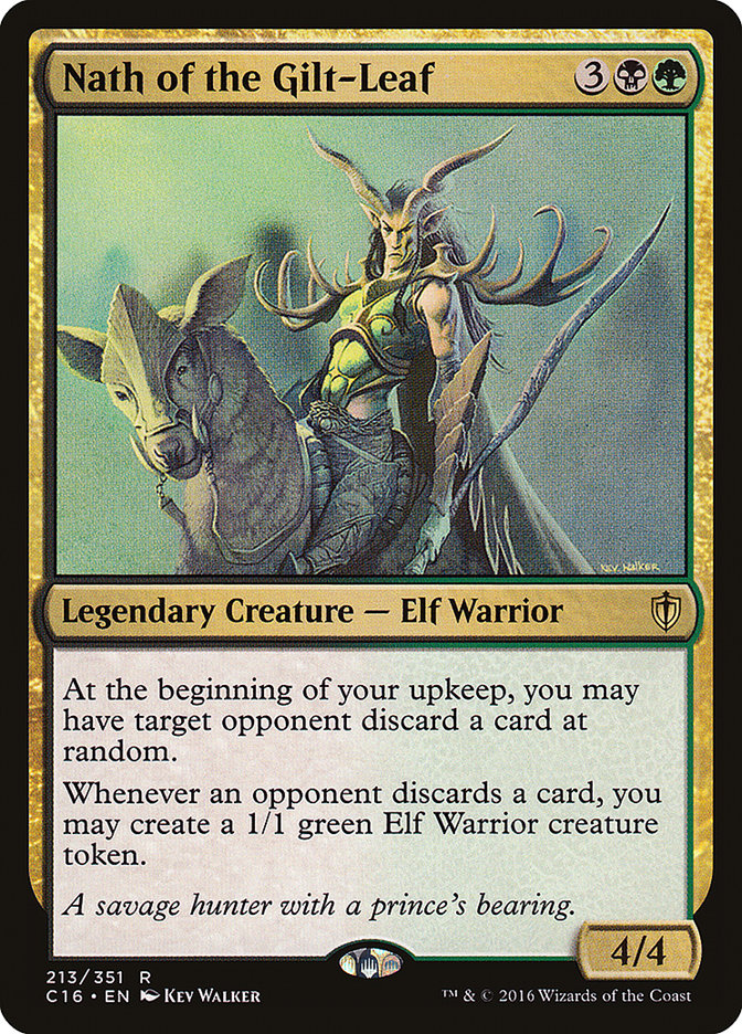Nath of the Gilt-Leaf [Commander 2016] | Game Master's Emporium (The New GME)
