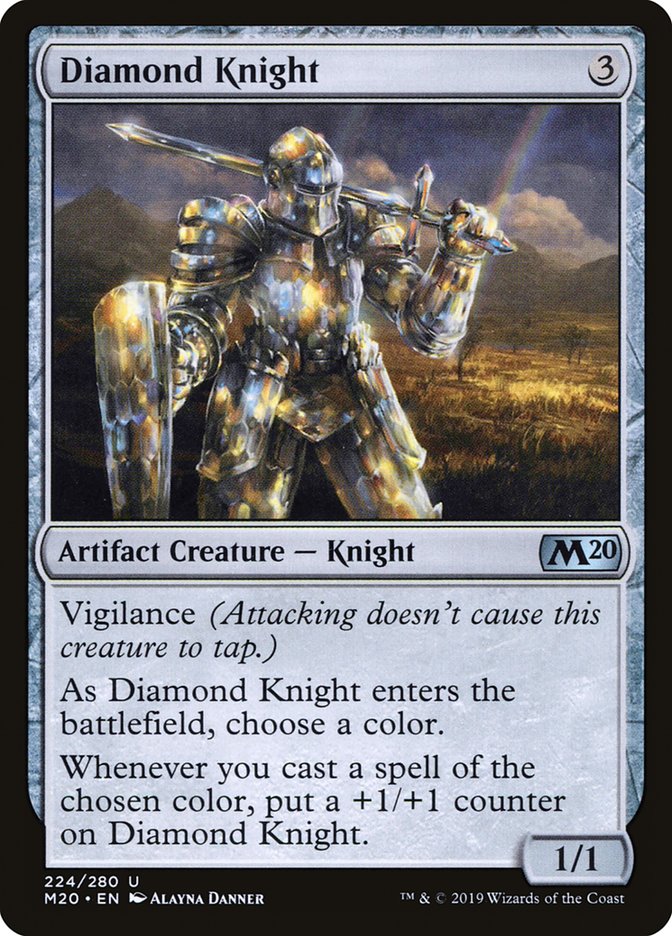 Diamond Knight [Core Set 2020] | Game Master's Emporium (The New GME)