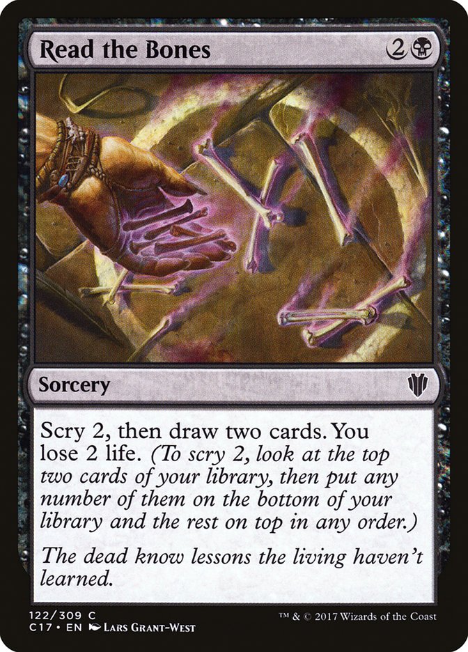Read the Bones [Commander 2017] | Game Master's Emporium (The New GME)