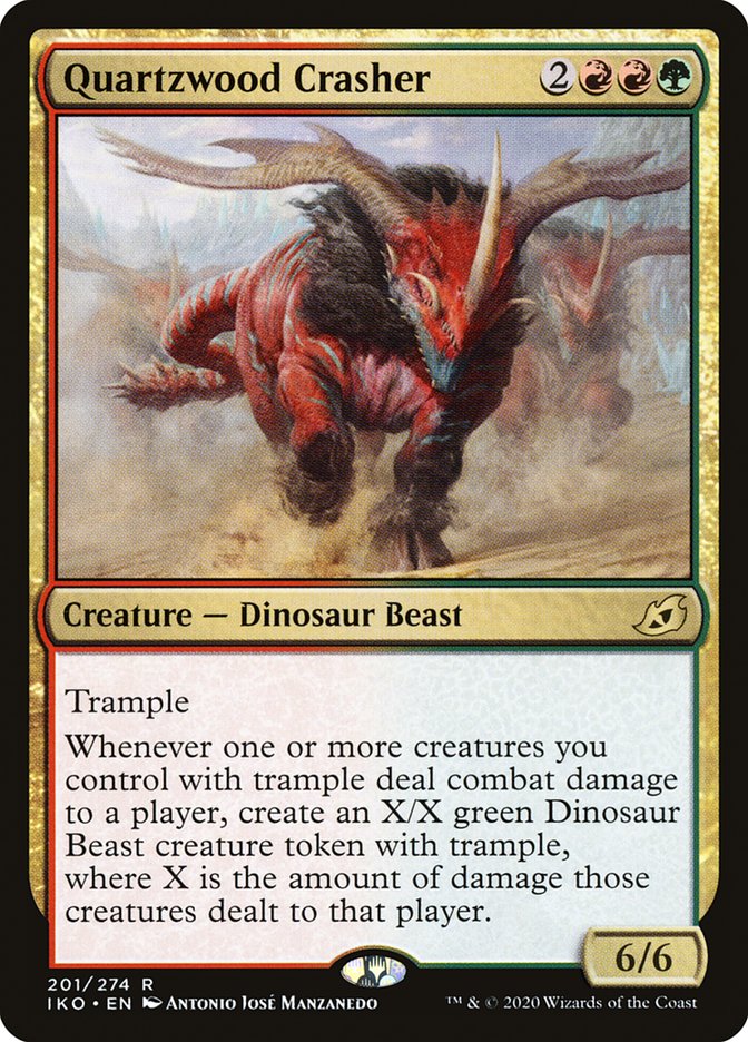 Quartzwood Crasher [Ikoria: Lair of Behemoths] | Game Master's Emporium (The New GME)