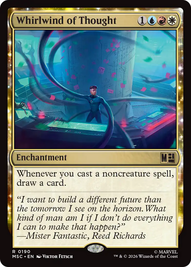 Whirlwind of Thought (Surge Foil) [Marvel Super Heroes Commander] | Game Master's Emporium (The New GME)