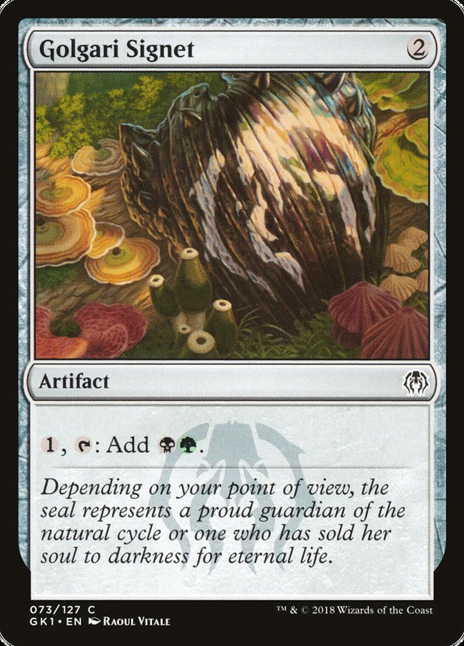 Golgari Signet [Guilds of Ravnica Guild Kit] | Game Master's Emporium (The New GME)