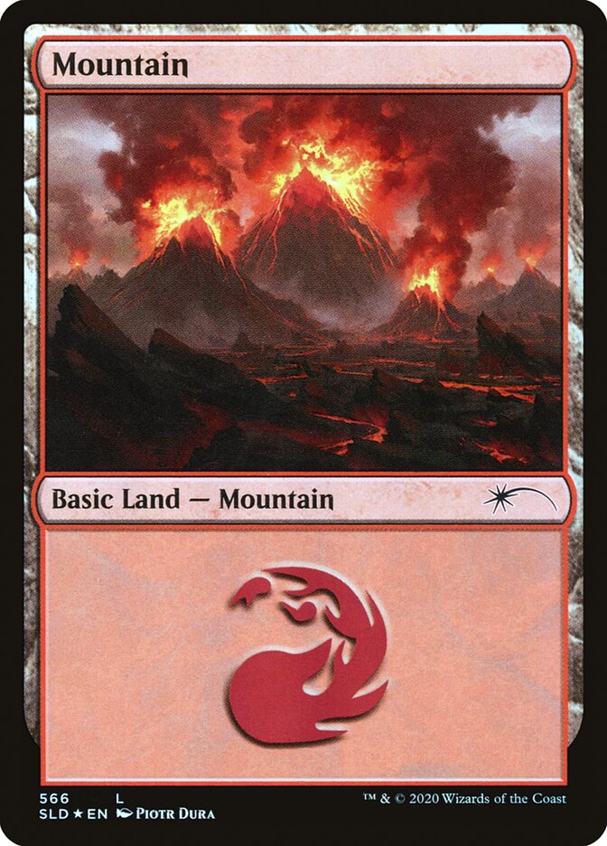 Mountain (Seismic) (566) [Secret Lair Drop Promos] | Game Master's Emporium (The New GME)