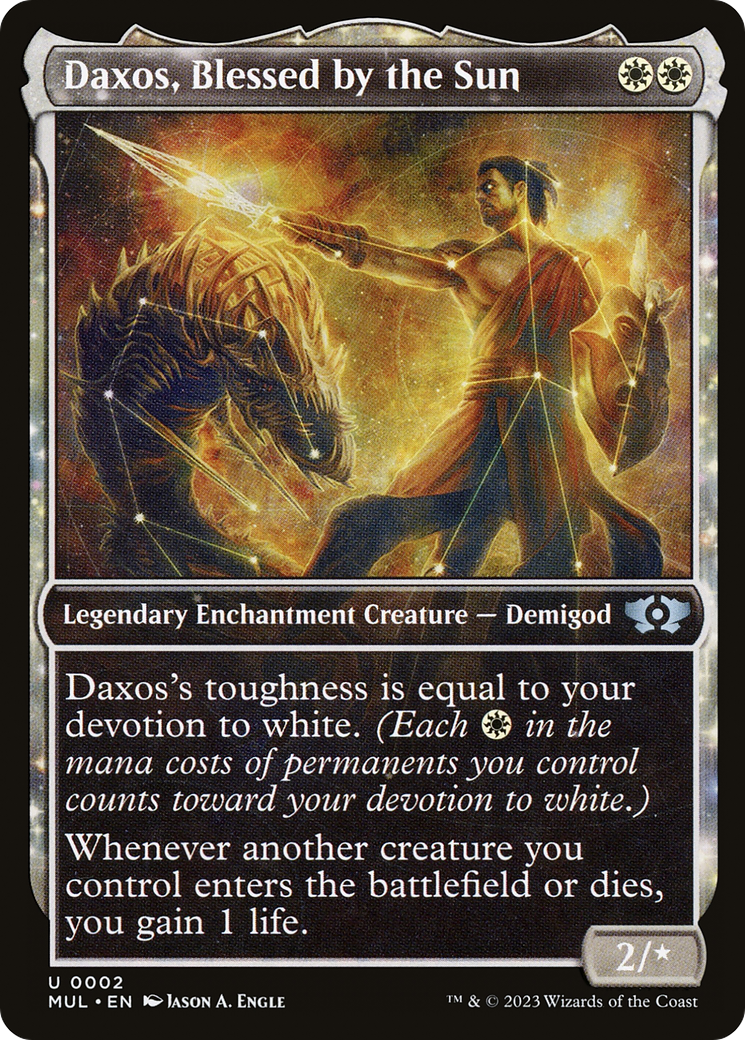 Daxos, Blessed by the Sun [Multiverse Legends] | Game Master's Emporium (The New GME)