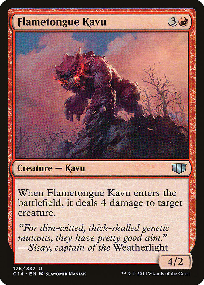 Flametongue Kavu [Commander 2014] | Game Master's Emporium (The New GME)