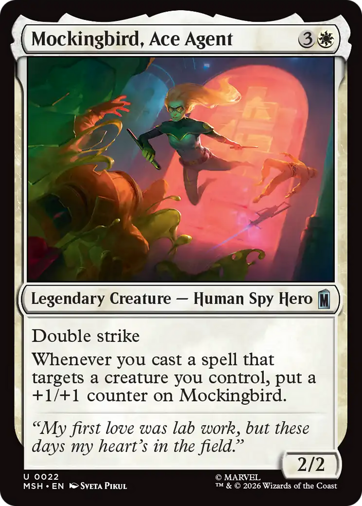 Mockingbird, Ace Agent [Marvel Super Heroes] | Game Master's Emporium (The New GME)